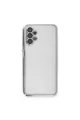 Samsung Galaxy A13 4g Kılıf Razer Lensli Silikon - Gümüş