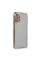 Samsung Galaxy A23 4g Kılıf Razer Lensli Silikon - Gold