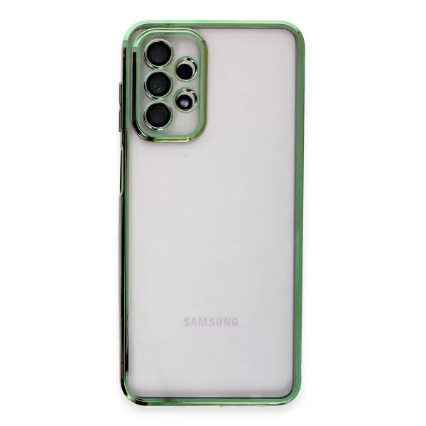 Samsung Galaxy A23 4g Kılıf Razer Lensli Silikon - Yeşil