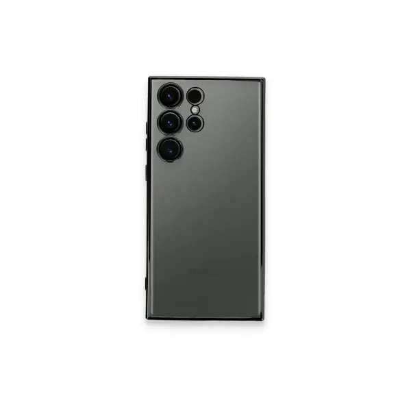 Samsung Galaxy S24 Ultra Kılıf Razer Lensli Silikon - Yeşil