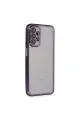 Samsung Galaxy A23 4g Kılıf Razer Lensli Silikon - Mor
