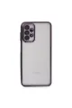 Samsung Galaxy A23 4g Kılıf Razer Lensli Silikon - Mor