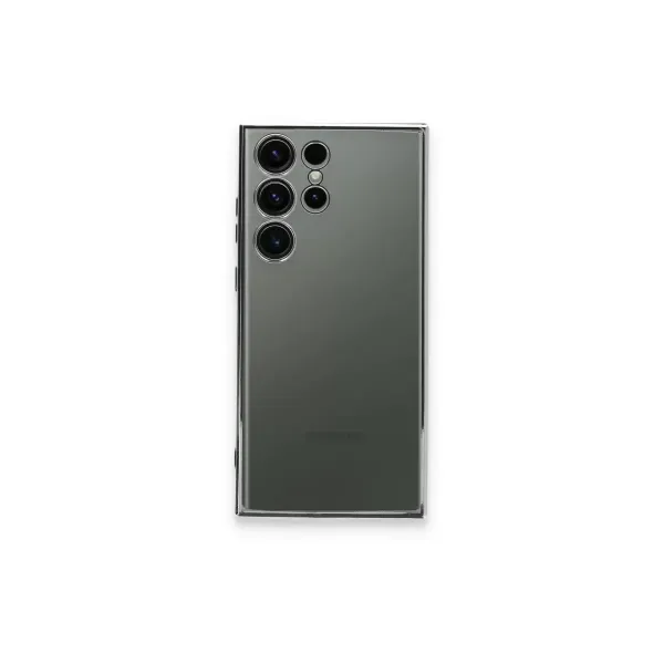 Samsung Galaxy S24 Ultra Kılıf Razer Lensli Silikon - Mor
