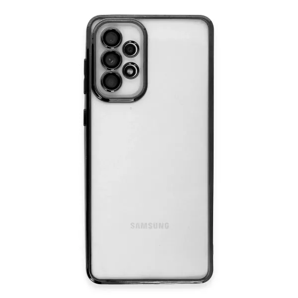 Samsung Galaxy A33 5g Kılıf Razer Lensli Silikon - Siyah