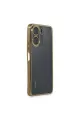 Xiaomi Redmi 13c Kılıf Razer Lensli Silikon - Gold