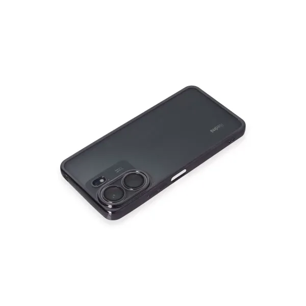 Xiaomi Redmi 13c Kılıf Razer Lensli Silikon - Mor