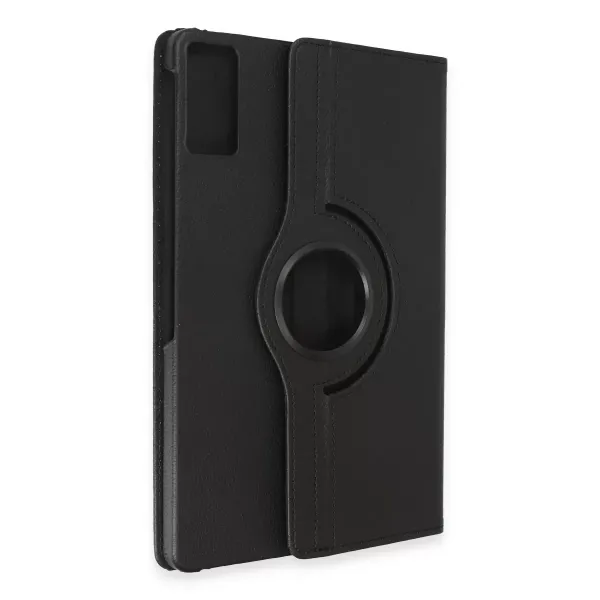 Xiaomi Redmi Pad Se Kılıf 360 Tablet Deri Kılıf - Siyah