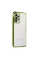 Samsung Galaxy A73 5g Kılıf Razer Lensli Silikon - Yeşil