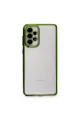 Samsung Galaxy A73 5g Kılıf Razer Lensli Silikon - Yeşil