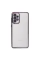 Samsung Galaxy A73 5g Kılıf Razer Lensli Silikon - Mor