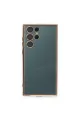 Samsung Galaxy S22 Ultra Kılıf Razer Lensli Silikon - Gold