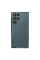 Samsung Galaxy S22 Ultra Kılıf Razer Lensli Silikon - Yeşil