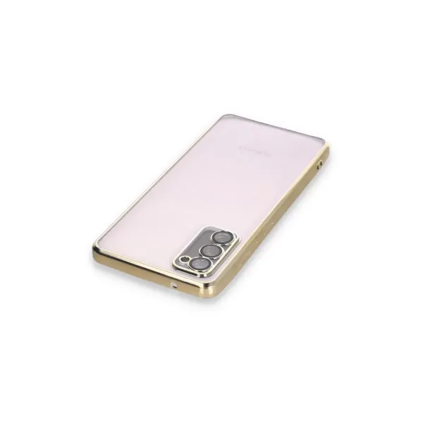Samsung Galaxy S20 Fe Kılıf Razer Lensli Silikon - Gold