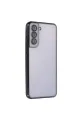 Samsung Galaxy S21 Fe Kılıf Razer Lensli Silikon - Siyah