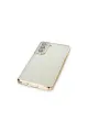 Samsung Galaxy S21 Fe Kılıf Razer Lensli Silikon - Gold