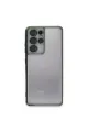 Samsung Galaxy S21 Ultra Kılıf Razer Lensli Silikon - Yeşil