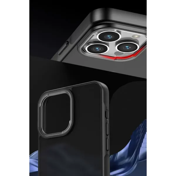 Apple İphone 13 Pro Max Kılıf Elegant Kapak - Pudra