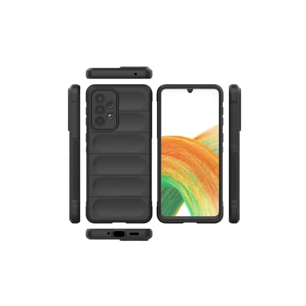 Samsung Galaxy A33 5g Kılıf Optimum Silikon - Siyah