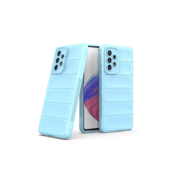 Samsung Galaxy A73 5g Kılıf Optimum Silikon - Sky Blue