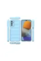 Samsung Galaxy M23 Kılıf Optimum Silikon - Sky Blue