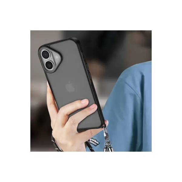 Apple İphone 16 Kılıf Elegant Kapak - Lacivert