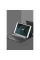 Samsung Galaxy X510 Tab S9 Fe 11 Kılıf Kc01 Smart Klavyeli Tablet Kılıfı - Siyah