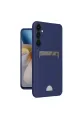 Samsung Galaxy A16 5g Kılıf Kelvin Kartvizitli Silikon - Lacivert