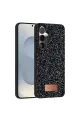 Onegif Samsung Galaxy S25 Bright Simli Kapak - Siyah
