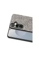 Onegif Samsung Galaxy S25 Bright Simli Kapak - Gümüş