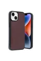 Apple İphone 14 Kılıf Aras Deri Kapak - Bordo