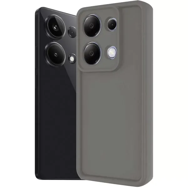Xiaomi Redmi Note 13 Pro 4g Kılıf Viera Silikon - Gri