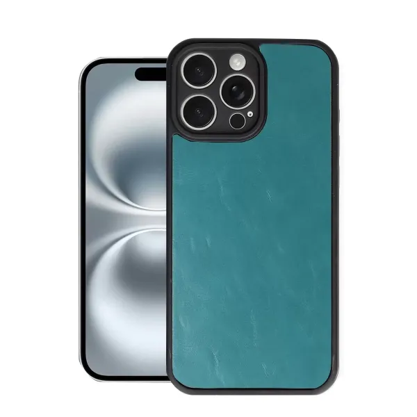 Apple İphone 16 Pro Max Kılıf Aras Deri Kapak - Açık Yeşil