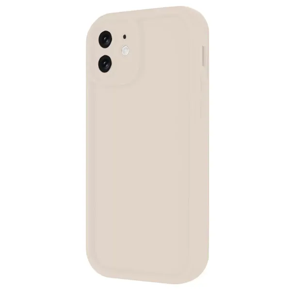 Apple İphone 11 Kılıf Viera Silikon - Krem