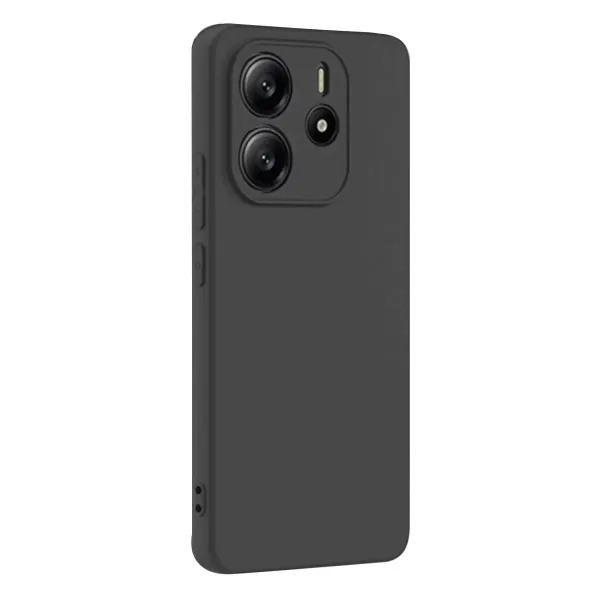 Xiaomi Redmi Note 14 4g Kılıf First Silikon - Siyah