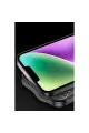 Apple İphone 16e Kılıf Auto Focus Karbon Kapak - Siyah