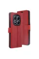 Xiaomi Redmi Note 14 Pro 4g Kılıf Trend S Plus Kapaklı Kılıf - Kırmızı