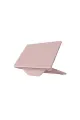 Apple Macbook Air 15 2024 Macbook Deri Kapak - Pembe