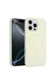 Joko Apple İphone 16 Pro Kılıf Jully Magsafe Kapak - Bej
