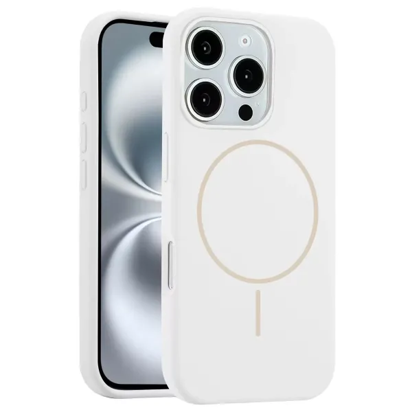 Joko Apple İphone 16 Pro Max Kılıf Jully Magsafe Kapak - Beyaz