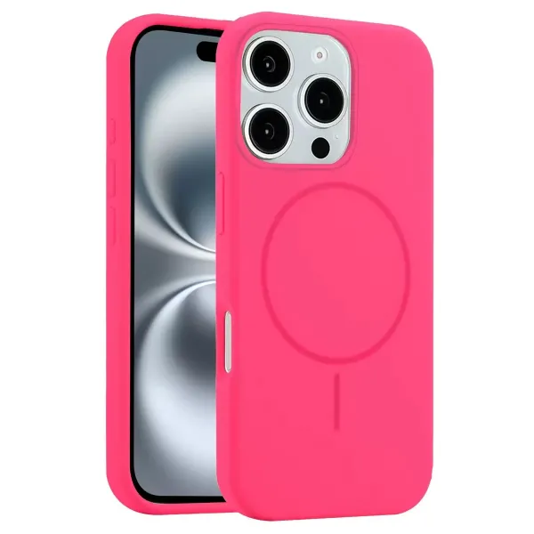 Joko Apple İphone 16 Pro Max Kılıf Jully Magsafe Kapak - Pembe