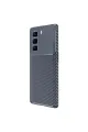 İnfinix Hot 50 4g Kılıf Auto Focus Karbon Kapak - Lacivert