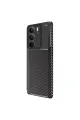 Realme C75 4g Auto Focus Karbon Kapak - Siyah