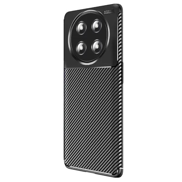 Honor Magic 7 Lite Kılıf Auto Focus Karbon Kapak - Siyah
