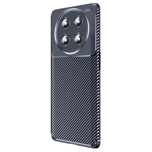 Honor Magic 7 Lite Kılıf Auto Focus Karbon Kapak - Lacivert