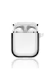 Apple Airpods 4 (4.nesil) Shiny Şeffaf Kılıf - Siyah