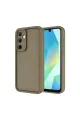 Samsung Galaxy A16 5g Kılıf Viera Silikon - Kahverengi