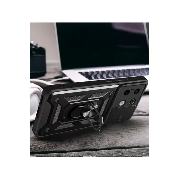 Xiaomi Redmi Note 13 Pro 4g Pars Lens Yüzüklü Silikon - Yeşil