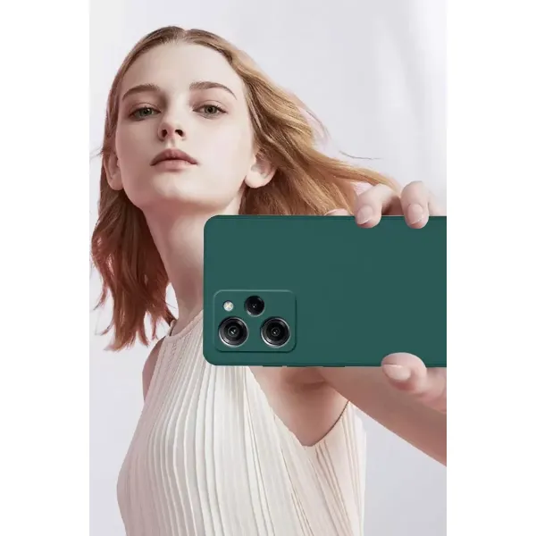 Xiaomi Poco X5 Pro 5g Nano İçi Kadife Silikon - Lila
