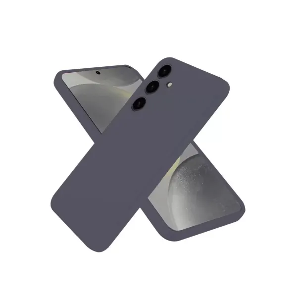 Samsung Galaxy A36 Kılıf First Silikon - Gri