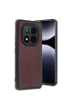 Xiaomi Redmi Note 14 Pro 5g Kılıf Aras Deri Kapak - Bordo